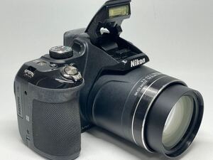 外観美品　ジャンク　Nikon　ニコン　COOLPIX P610　クールピクス　ブラック　デジカメ　09