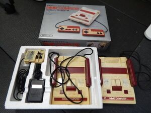 【ジャンク品】Nintendo　ファミリーコンピューター　ファミコン本体　２台セット