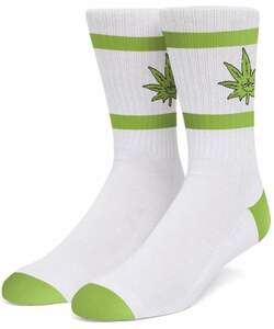 HUF Green Buddy Athletic Socks White 靴下 ソックス