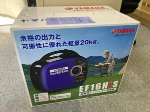 新品未開封 YAMAHA ヤマハ EF16HiS 7PB1 携帯用インバーター発電機 50/60Hz 100V ポータブル 災害時 BBQ キャンプ