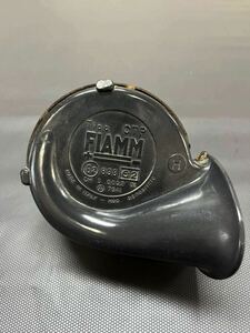 【4582】FIAMM/フィアム 838 ヨーロピアンホーン/ユーロホーン ■動作OK 片側のみ 当時物 Tipo CTP イタリア製 中古 ジャンク バイクパーツ