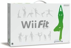 動作品 即決 / ヨガ & トレーニングソフト「Wii fit」（ウィーフィット）バランスWiiボード付 ※箱付き / 匿名配送