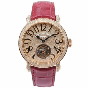 【未使用】FRANCK MULLER/フランクミュラー 7008 T DCD 5NWB Tourbillon K18RG ダイヤモンド 腕時計 #jp27666