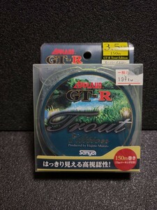 アプロード　GT-R トラウト　エディション　3.5LB 150M スーパーイエロー　ライン　釣り糸　ナイロン　渓流