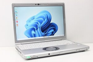 1円スタート ノートパソコン Windows11 WPS office搭載 Panasonic レッツノート CF-SV8 第8世代 Core i5 SSD256GB メモリ8GB カメラ