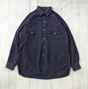 COMME des GARCONS HOMME/コムデギャルソンオム/デカオム/70s～80s/ヴィンテージ/ワイドシルエットシャツ/ダメージ加工デニム芯