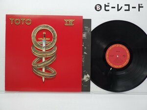 TOTO「Toto Ⅳ」LP（12インチ）/CBS/SONY(20AP 2280)/洋楽ロック