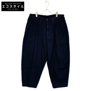 美品/23AW Porter Classic ポータークラシック PC-001-2404 PC KENDO BEBOP PANTS ピーシーケンドウビバップパンツ M ネイビー メンズ