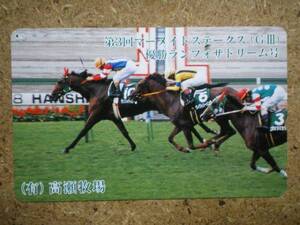 I2067・ランフォザドリーム　競馬　テレカ