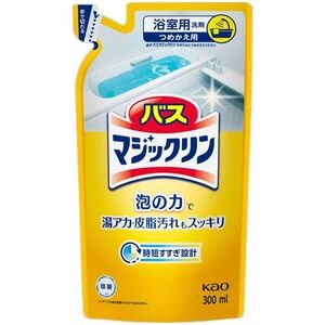 花王 お風呂用洗剤 バスマジックリン泡立ちスプレー 詰替え用 300ml 435828 〔北海道・沖縄・離島配送不可〕