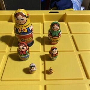 Nesting Dolls Set Of 6 海外 即決