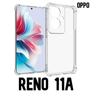 OPPO Reno11A スマホケース TPU スケルトン