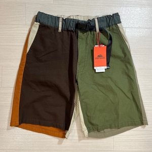 KRIFF MAYER/クリフメイヤー/Multi Collor Climbing Shorts/マルチカラークライミングショーツ/ハーフパンツ/ウェビングベルト/バックル/M