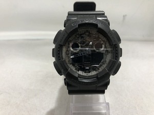 カシオ CASIO G-SHOCK ブラック GA-100CF-1AJF