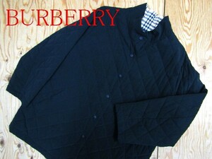 ★バーバリー Burberry★レディース キルティングジャケット 裏ノバチェック ブラック オーバーサイズ★R60616053A