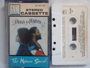 【再生確認済US盤カセット】Diana Ross& Marvin Gaye / Diana & Marvin ダイアナ・ロス/マーヴィン・ゲイ