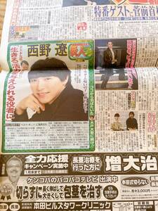 サンスポ　新聞記事　辰人　西野遼　この記事のみです