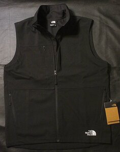 本物正規◆ノースフェイス◆ソフトシェル ベスト NEW CASTLE ROCK VEST■黒■L■新品■アメリカ限定/KX7/WINDWALL THE NORTH FACE