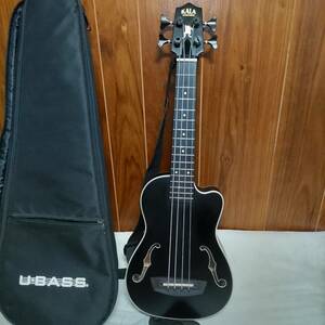 KALA U・BASS Journeyman Black 黒 UBASS-JYMN-BK-FS ウクレレベース