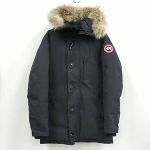 【中古】CANADA GOOSE カナダグース JASPER PARKA ジャスパーパーカ サイズ：S/ネイビー/ハイブランド【メンズ古着】【山城店】O-329