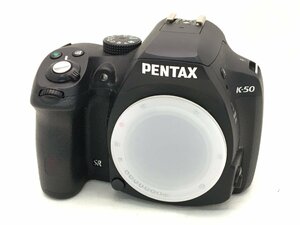 PENTAX K-50 SR デジタル一眼レフカメラ ボディのみ ジャンク 中古【UW110374】●