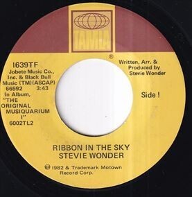 Stevie Wonder - Ribbon In The Sky / Black Orchid (A) SF-Y043