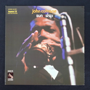 John Coltrane Sun Ship US盤 赤黒 AS-9211 ジャズ