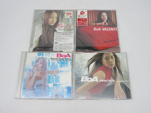 ★sz2468　BOA　CD　4点セット　未開封品2点含む　Every Heart　VALENTI　AmaZing Kiss　気持ちはつたわる　ボア　送料無料★