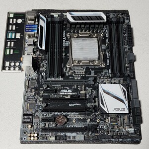 ASUS X99-A/USB3.1 IOパネル付属 LGA2011-3 ATXマザーボード 最新Bios 動作確認済 PCパーツ