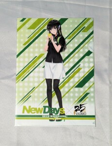 NewDays 魔法科高校の劣等生 司波深雪 A4クリアファイル 電撃文庫25th 非売品 限定品 コラボグッズ