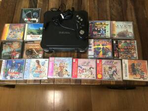 3DO 本体とソフト15本セット(スーパーリアル麻雀PV・PⅣ、アイドル麻雀スーチーパイSpecial、卒業FINAL、卒業Ⅱ 他)