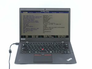 中古Lenovo ThinkPad X1 　 Carbon Core 5世代I7 　8GB　14型 ノートパソコン　BIOSまで表示　詳細不明　　ジャンク扱い 　