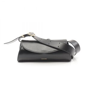 ジルサンダー CANNOLO MINI ブランドオフ JIL SANDER レザー ショルダーバッグ レザー 中古 レディース