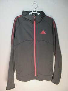 ジャージ 上着 グレー サイズL adidas アディダス スポーツウエア M901