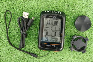  Bryton ブライトン Rider 410 ライダー GPS サイクルコンピューター 3M231