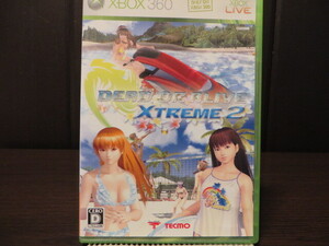 ◎XBOX360（エックスボックス）『 DEAD OR ALIVE Xtreme2（デッドオアアライブ エクストリーム2） 』【中古品／起動確認済み】