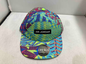 AIR JORDAN/LEGACY 5 PANEL HAT/キャップ/エアジョーダン/ベルト調節可/マルチカラー/総柄/ブルー/ピンク