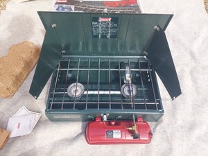 Coleman コールマン　ツーバーナー　413H　中古現状品