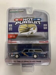 ■グリーンライト　1987 Ford LTD Crown Victoria Wagon Greenlight フォード クラウンビクトリア アメ車 ホットパシュート ホットウィール