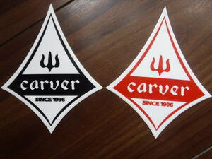 ◆新品U.S.限定カーバー【CARVER】輸入ロゴ 1996 Stickerステッカー限定◆