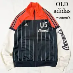 OLD adidas ストライプデザイン トラックジャケット レディース 古着