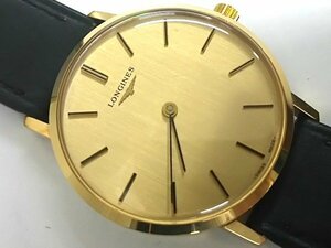 ♪LONGINES ロンジン 腕時計 手巻き メンズ ゴールド 現状品♪USED品