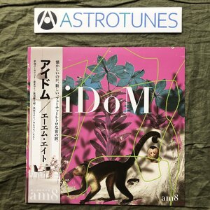 傷なし美盤 美ジャケ ほぼ新品 激レア 2020年 アイドム Idom LPレコード am8 帯付 J-Pop 夏木マリ 高浪慶太郎 武田カオリ HANA XAI