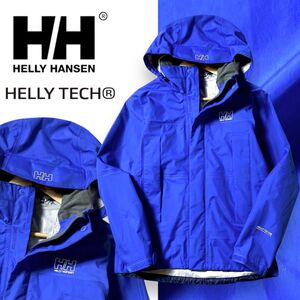 【M】新品 ヘリーハンセン レインジャケット HELLY HANSEN ウォータープルーフ 撥水防水 ダブルジップ アウトドアウェア レディース◆R1741