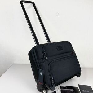 TUMI トゥミ キャリーケース ビジネスバッグ ブリーフ ハンド メンズ ナイロン 機内持込可 2輪 アルファ ウィールドコンパクト ブラック 黒