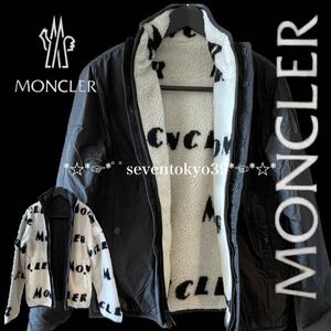 【大特価歳末感謝セール・限定即決価格】 本物 新品 73554124 MONCLER モンクレール/サイズM 大人気 MAGLIA リバーシブル ボアブルゾン　