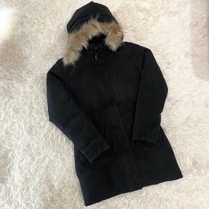 カナダグース　CANADA GOOSE ダウンコート　ファー　68F8490 XS レディース　黒　ブラック