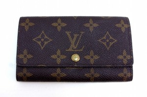 LOUIS VUITTON ルイヴィトン ポルトモネジップ 二つ折り財布 M61735 モノグラム