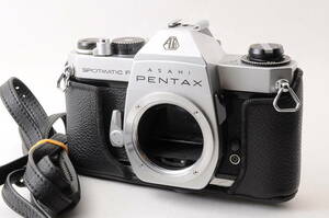 PENTAX SPOTMATIC F カバーストラップ付 ボディ マニュアルフォーカス フィルムカメラ レンズ @3298