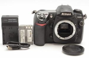 ◆美品◆Nikon D200 ニコン デジタル一眼レフカメラ★通電,シャッターOK★T133ｓ